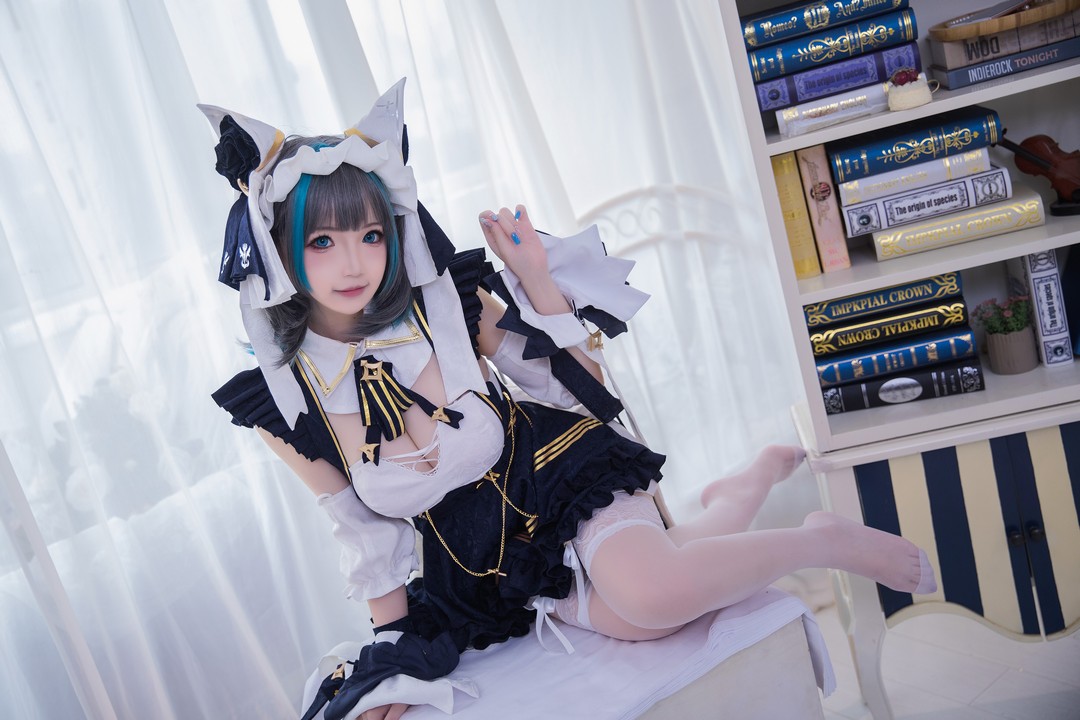 图片[1]-雪晴Astra《Azure Lane 柴郡》自拍大赏，甜美可人引爆网络！-风格子